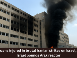 Dozens injured in brutal Iranian strikes on Israel, as Israel pounds Arak reactor