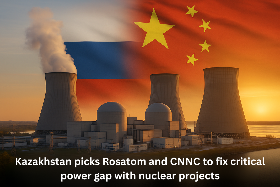 Kazakhstan picks Rosatom and CNNC to fix critical power gap with nuclear projects