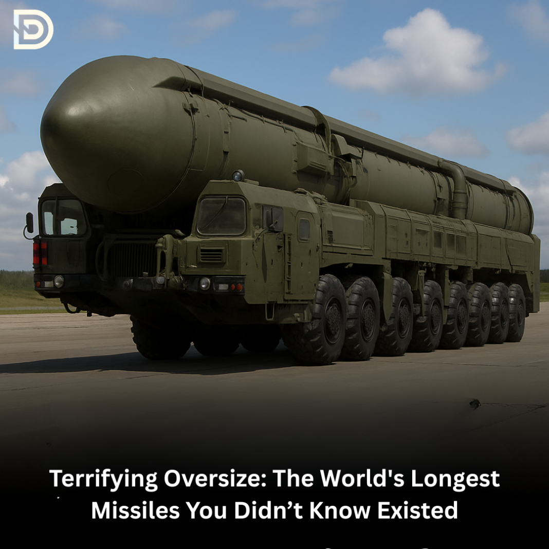 Terrifying Oversize: The World's Longest Missiles You Didn’t Know Existed