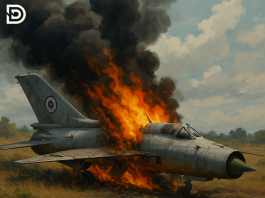 Myanmar suffers severe blow as Chinese fighter jet crashes again