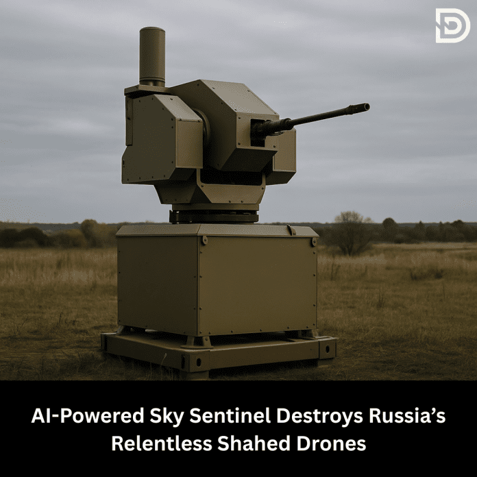 Sentinel AI-Powered Sky Sentinel Destroys Russia’s Relentless Shahed Drones