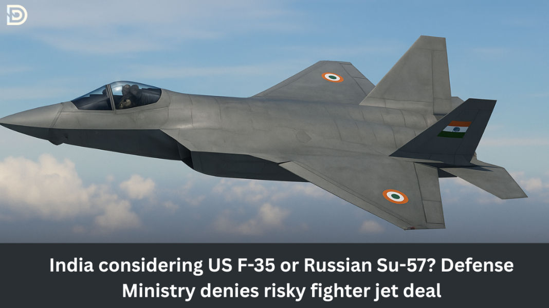 India considering US F-35 or Russian Su-57? Defense Ministry denies risky fighter jet deal