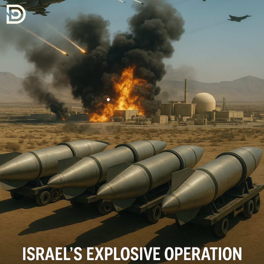 Israel's Explosive Operation Rising Lion Targets Iran’s Critical Nuclear Sites