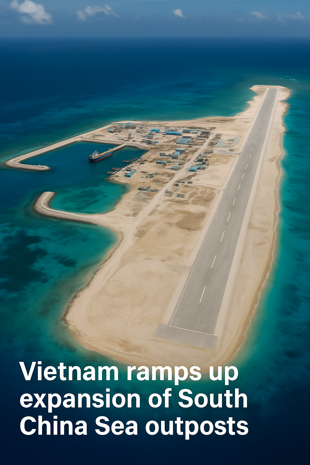 Vietnam Powerfully Ramps Up Risky Expansion of South China Sea Outposts