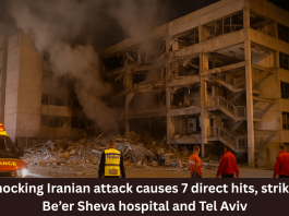 Shocking Iranian attack causes 7 direct hits, strikes Be’er Sheva hospital and Tel Aviv