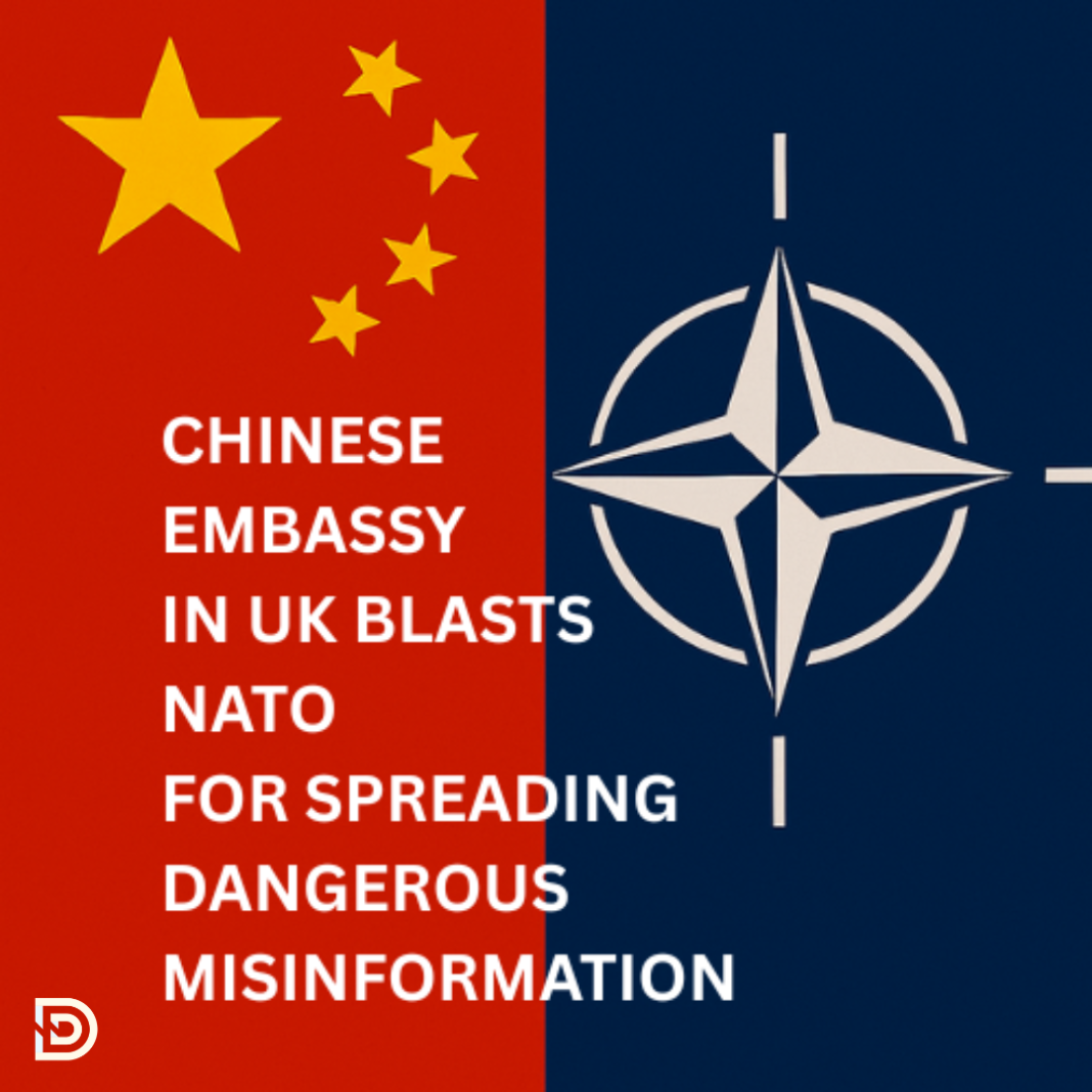 Chinese Embassy Slams NATO for Spreading False Security Fears