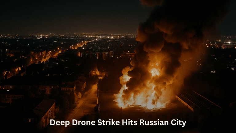 Izhevsk Obliterated? 1,300 KM Drone Blitz Lights Up Russia—Satellite Reveals Inferno