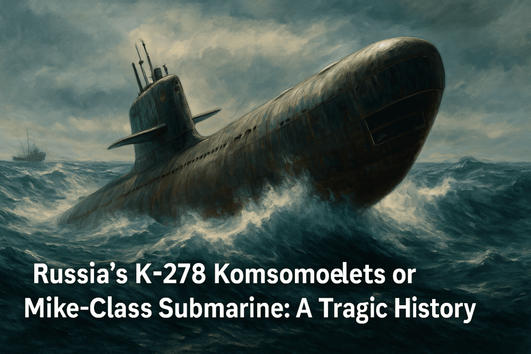 K-278 Komsomolets: Inside the Tragic Sinking of Russia’s Deepest Submarine