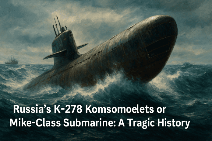 K-278 Komsomolets: Inside the Tragic Sinking of Russia’s Deepest Submarine