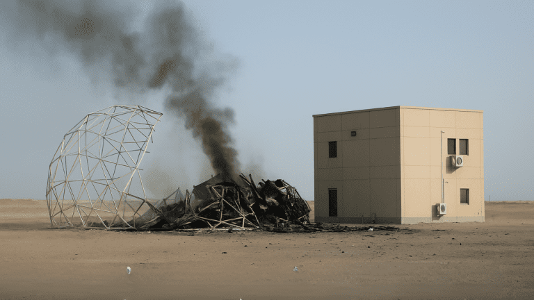 Pentagon confirms Iranian missile hit key US base in Qatar — geodesic dome destroyed
