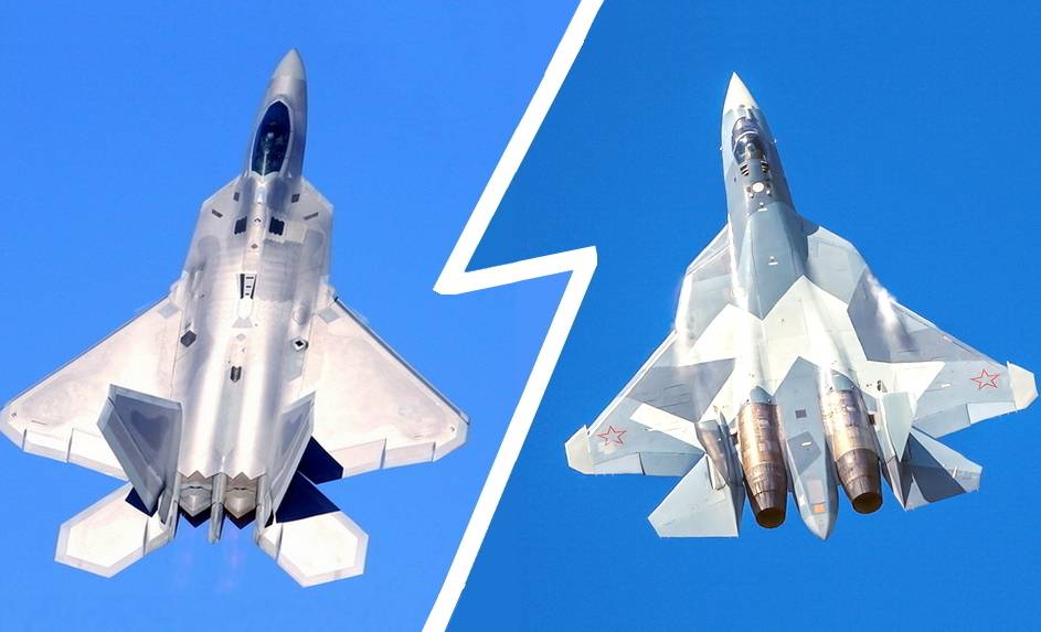 Dominance Revealed: Su-57 vs F-22 in Massive Attack Scenarios