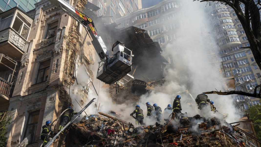 Devastating Strike on Kyiv: Russia Fires 300 Drones, Kills 6 Including Child