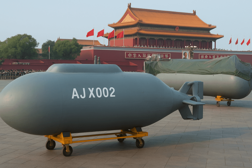 Chinese drone subs set to make first public appearance in Beijing parade
