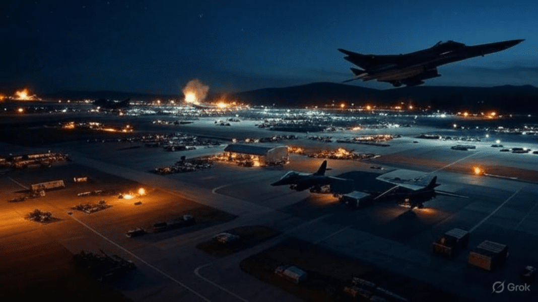 Ukraine launches drone attack on Crimea airbase damaging Su jets and weapons storage