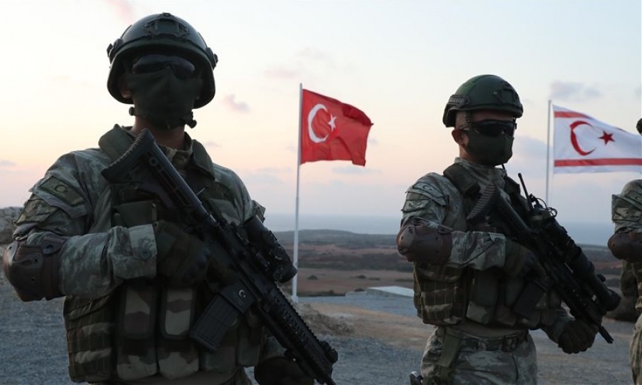 Cyprus sees major Turkish buildup including land, naval, and air components