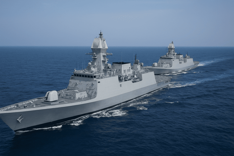 Indian Navy commissions two Project 17A stealth frigates to expand maritime capabilities