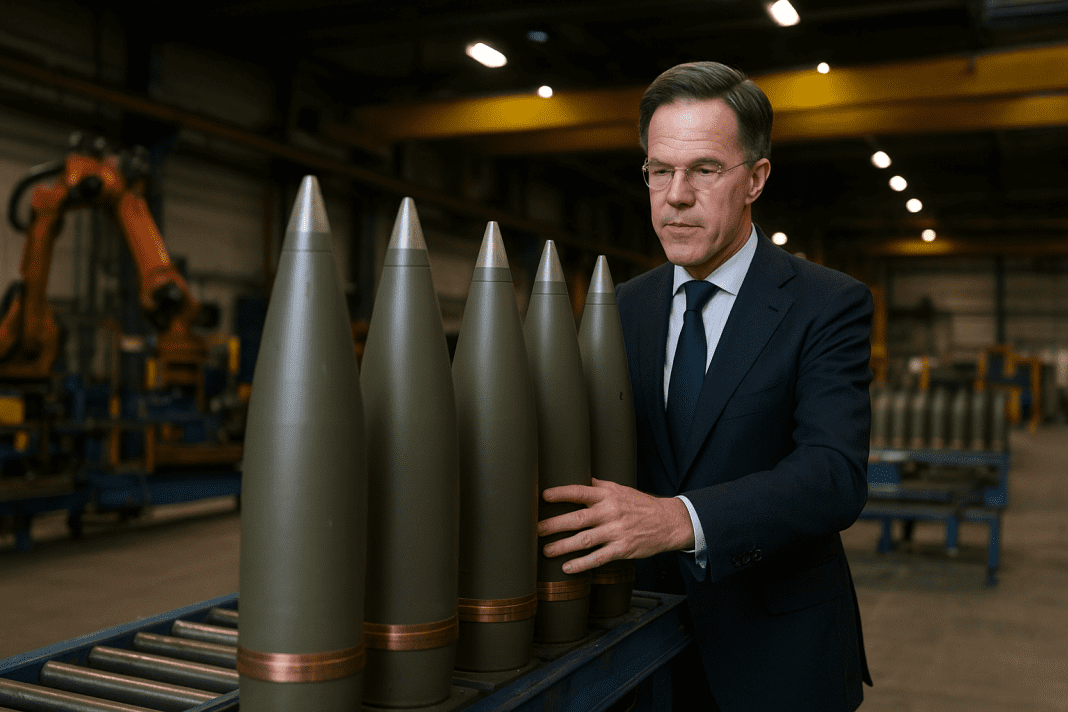 Mark Rutte says Europe moves to expand artillery shells production amid Ukraine war needs