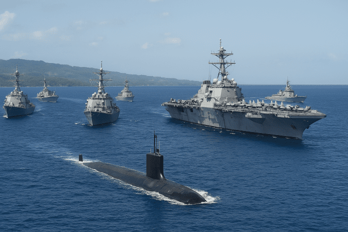 flotilla US sends flotilla near Venezuela to target drug cartels as Maduro mobilizes forces