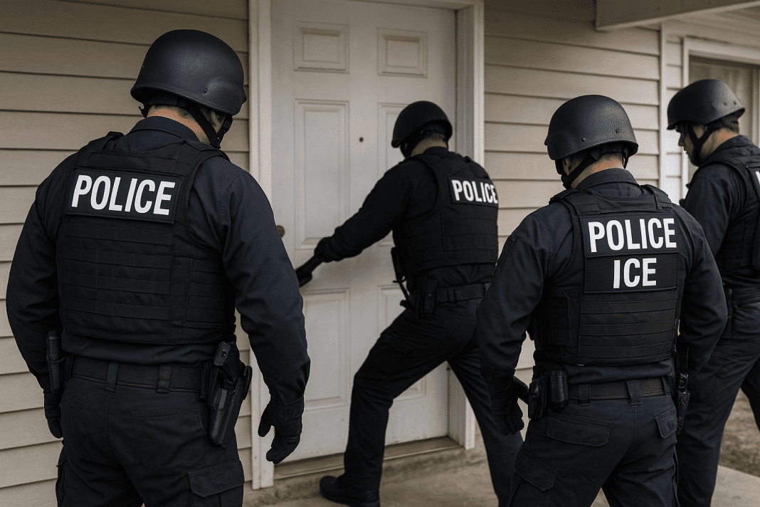 ICE raids leave children in Texas stranded