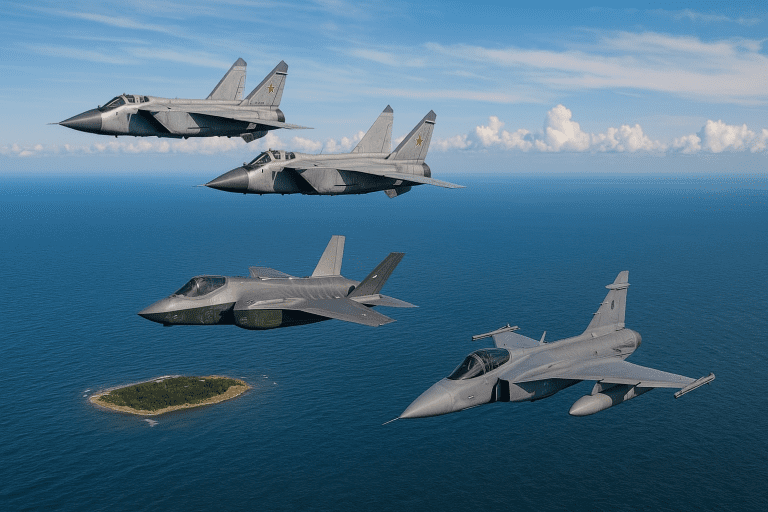 Russia enters Estonian airspace with three MiG-31 jets prompting NATO to monitor activity