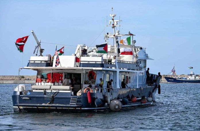 Sumud Flotilla mission continues with naval escort after early Mediterranean drone attacks