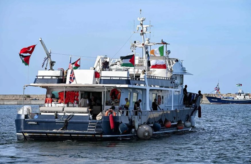 Sumud Flotilla mission continues with naval escort after early Mediterranean drone attacks