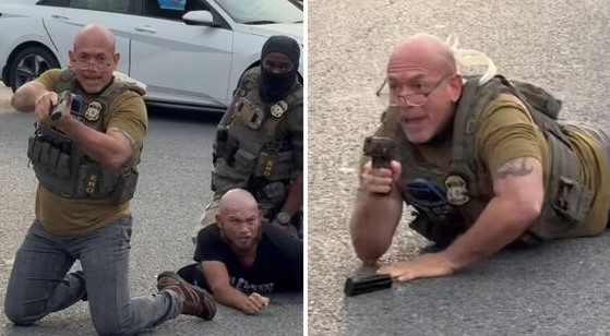 ICE agent drops pistol during busy intersection arrest in Hyattsville raising safety concerns