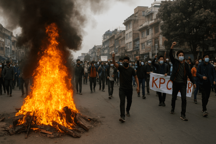 Nepal imposes curfews and patrols in major cities after protests turn violent amid governance concerns