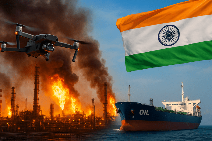 Oil India increases imports of Russian oil after Ukraine drone strikes disrupt refineries