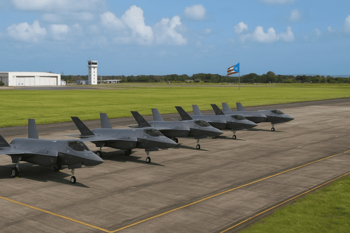 US stations F-35 aircraft in Puerto Rico amid wider military presence in Caribbean