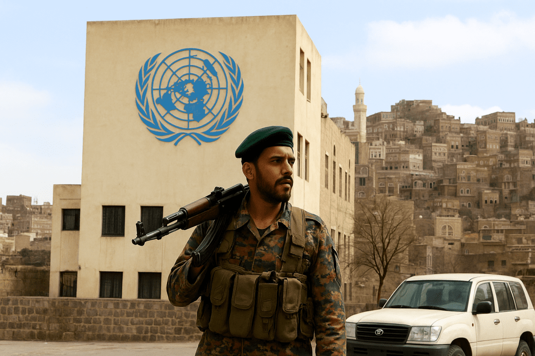 UN confirms raids in Sanaa as Houthis detain personnel and keep aid offices under control