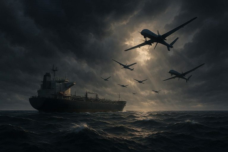 Ukraine warns of Russia-linked shadow tankers launching drones against European countries Ukraine warns of Russia-linked shadow tankers launching drones against European countries
