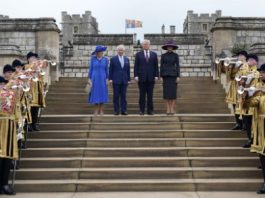 Trump receives royal carriage ride and military welcome at Windsor Castle during UK state visit