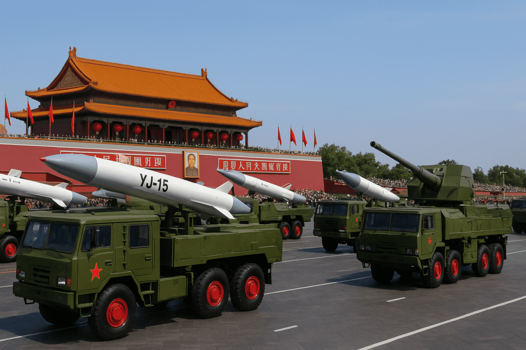 China presents new naval weapons including YJ-15 YJ-17 YJ-19 and YJ-20 missiles