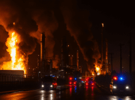 Petrotel refinery blast