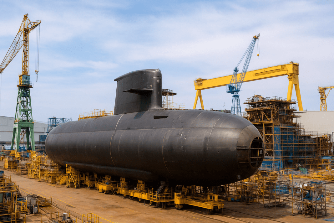 Mark Carney Mark Carney visits Hanwha Shipyard as Canada moves to expand submarine program with South Korea