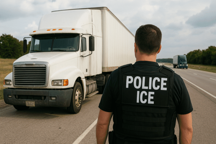 ICE and Oklahoma Highway Patrol detain 120 migrants in interstate operation to improve road safety