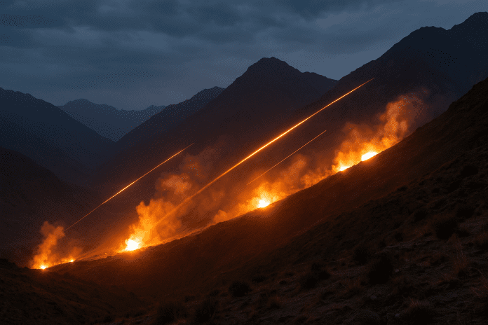 Taliban and Pakistan exchange fire along border after overnight clashes raise regional concerns