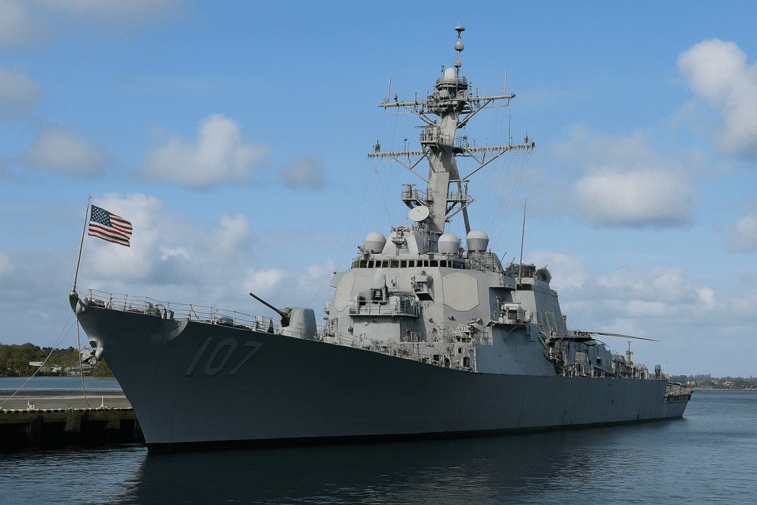 USS Gravely USS Gravely docks in Trinidad for joint drills as Venezuela warns of regional instability