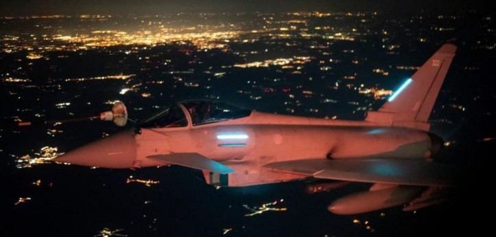 UK operates Voyager aircraft to refuel Typhoon jets over Europe amid Russian air activity