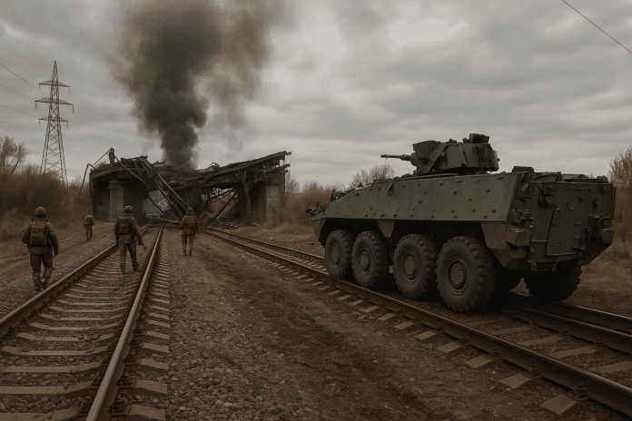 Polish authorities open probe into suspects linked to rail blast near Ukraine route