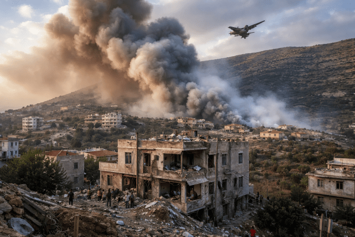 Israel carries out airstrikes on southern Lebanon as ceasefire monitoring continues