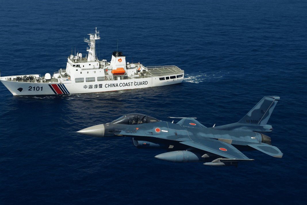 East China Sea Japan’s Defense Chief Warns NATO of China Radar and Bomber Flights in East China Sea