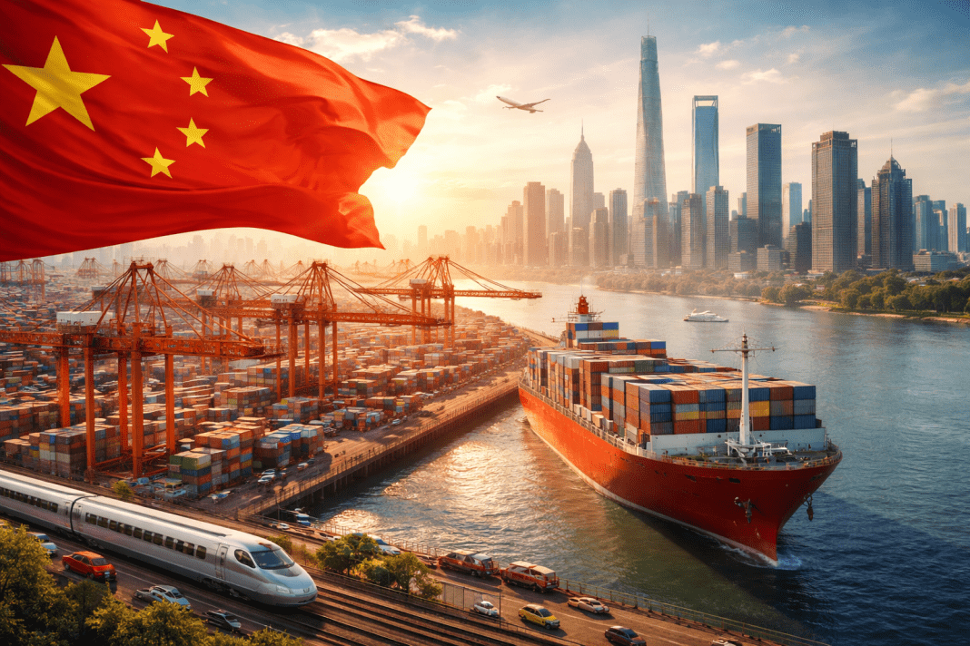 China builds global power through infrastructure and technology without using military force