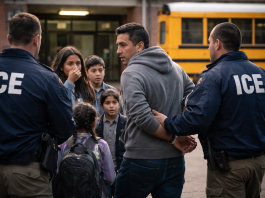School run turns into handcuffs as ICE detains father of six who lived in U.S. for 34 years