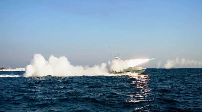 IRGC Navy highlights coordinated missile tests in Gulf drill showing system accuracy and readiness