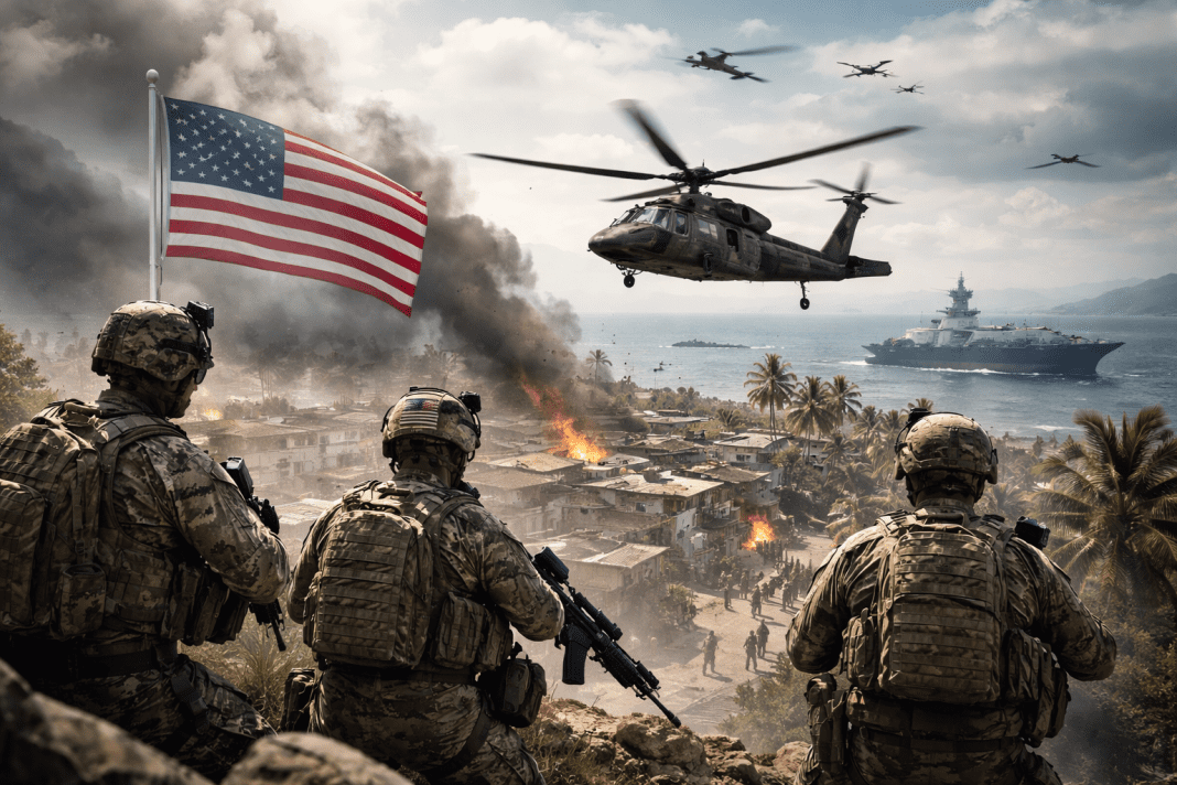 America describes military actions in Venezuela as missions to avoid formal war declaration