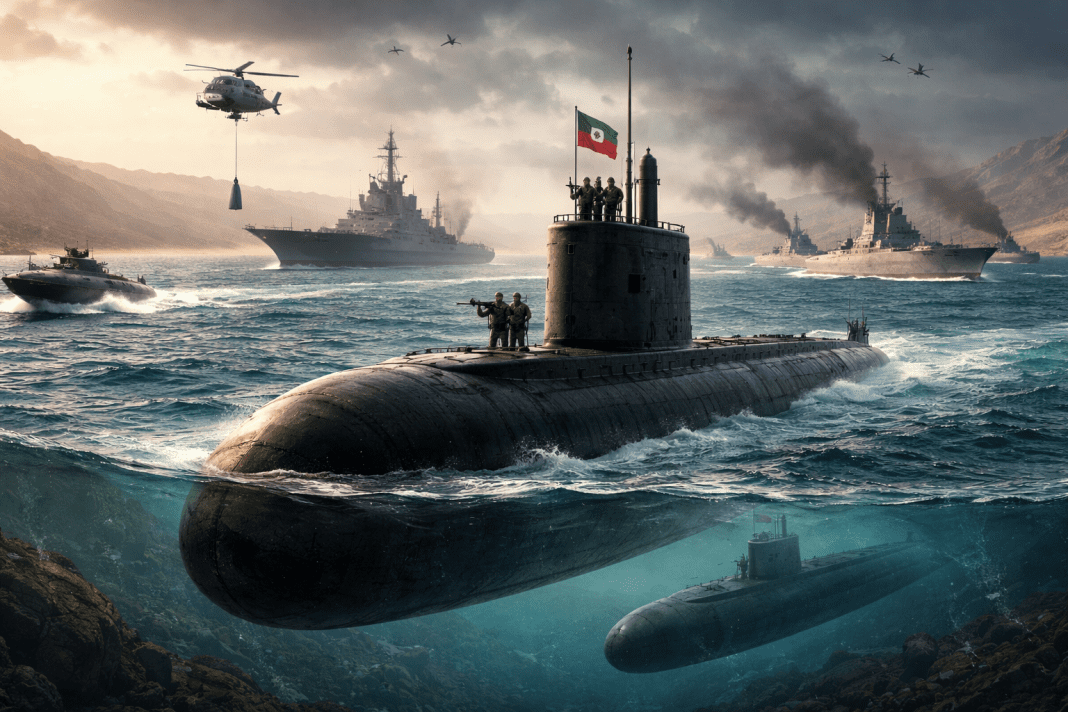 Iran warns of Gulf risks as Black Hole submarines raise threat to U.S. aircraft carrier