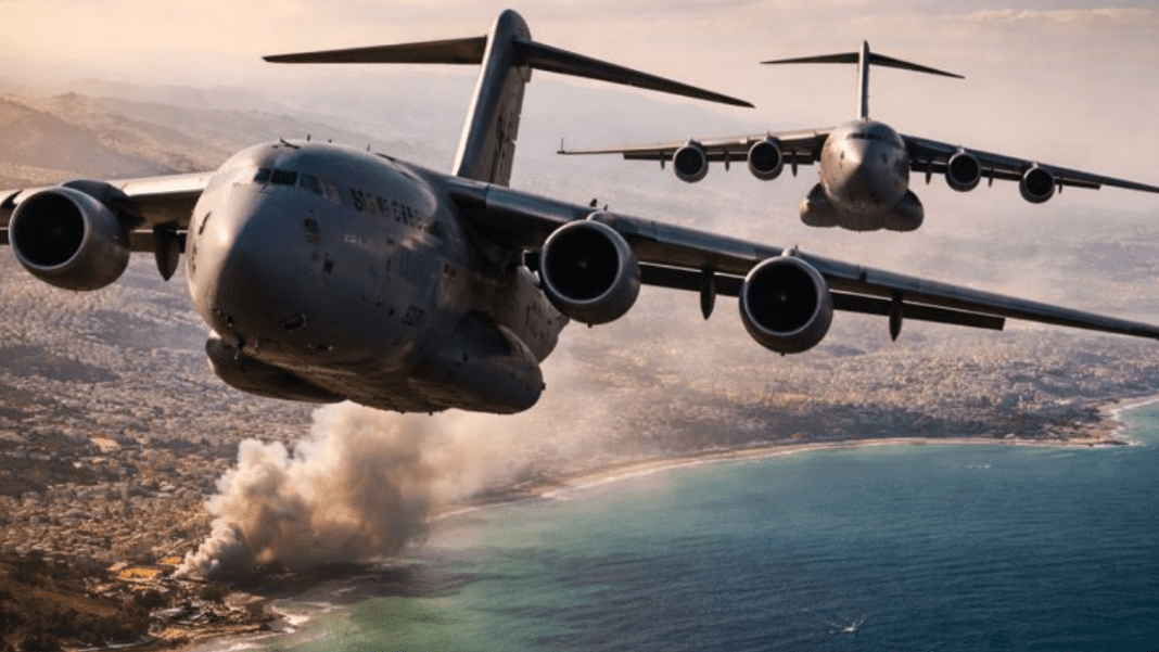 Iran protests continue under Khamenei as US military aircraft movements draw attention