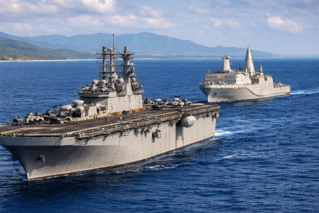US Naval Forces Move Near Cuba After Major Caribbean Operation — Strong Military Activity Continues